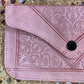 Hand Tooled Leather Clutches