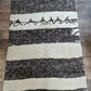 "Walnut Stripes" Vintage Beni Ourain Rug