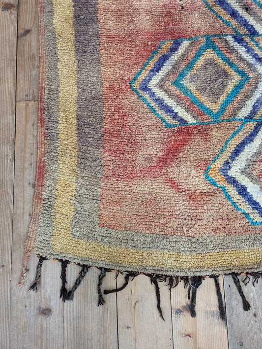 'Full of Diamonds' - Vintage Boujaad Rug