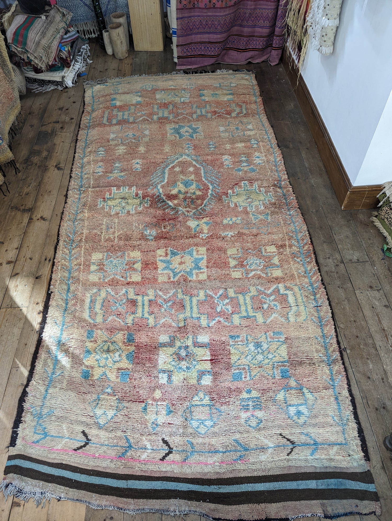 'Vine & Dandy' Vintage Rug