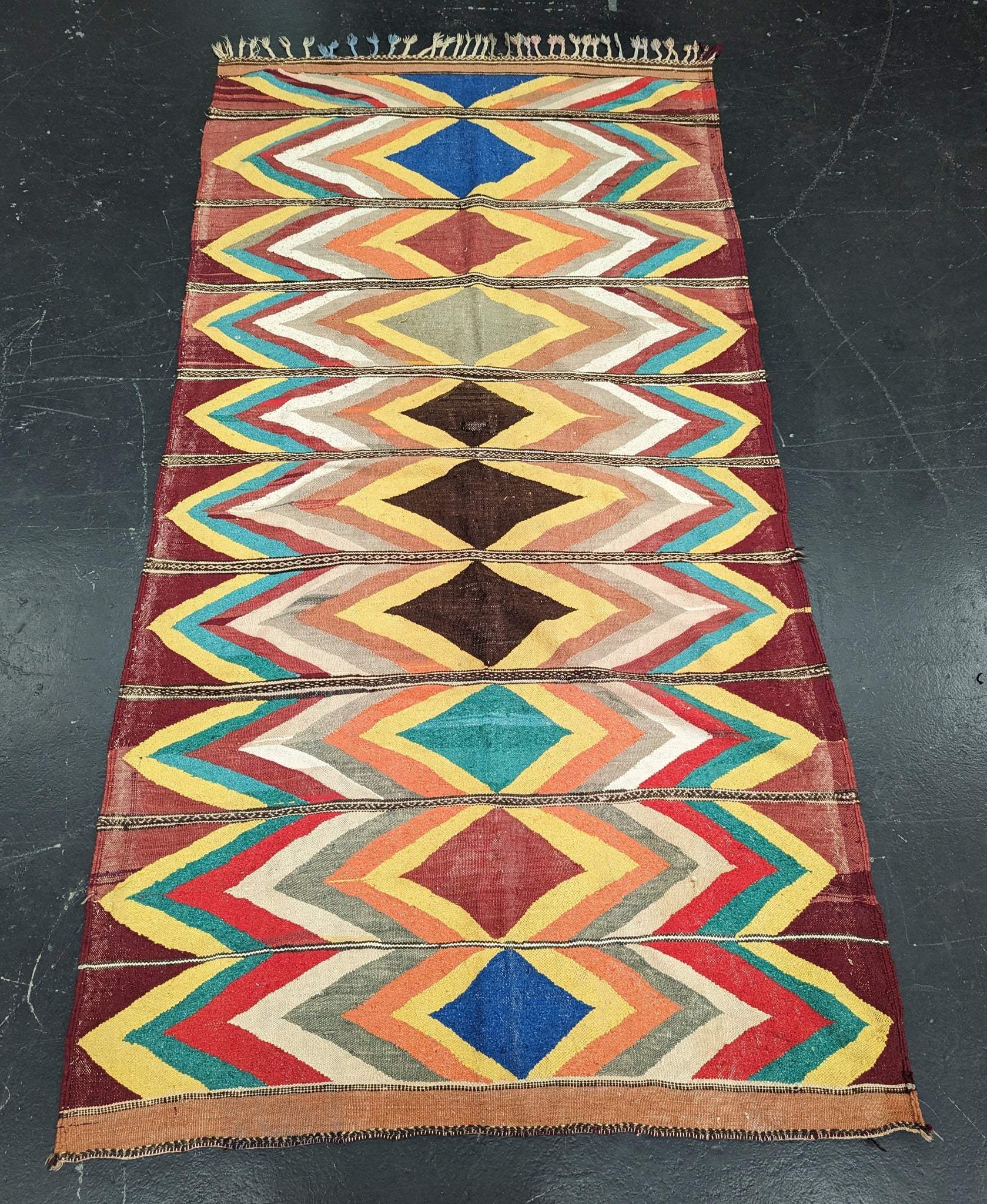 "Summer Solstice" Saharan Kilim Zanafi