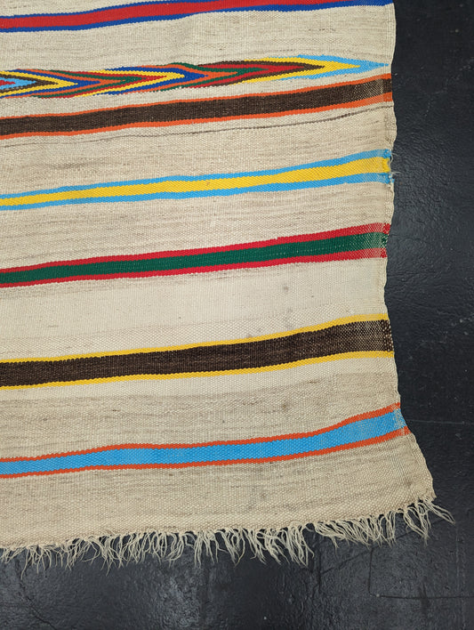 "Neon Stripes" 1970's Saharan Blanket