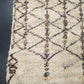 "Buttermilk" Vintage Beni Ourain Rug