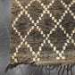 "Moleskin Diamonds" Vintage Beni Ourain Rug