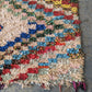 "Three Diamonds" Boucherouite Rug