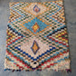 "Three Diamonds" Boucherouite Rug