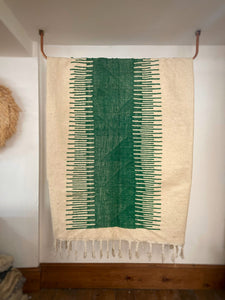 Vegetable Dye Flatweave Kilim - Mint & Kohl