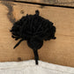 Black Striped Saharan Pompom Blanket