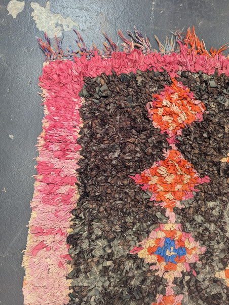 "Circa 2000's" Boucherouite Rug