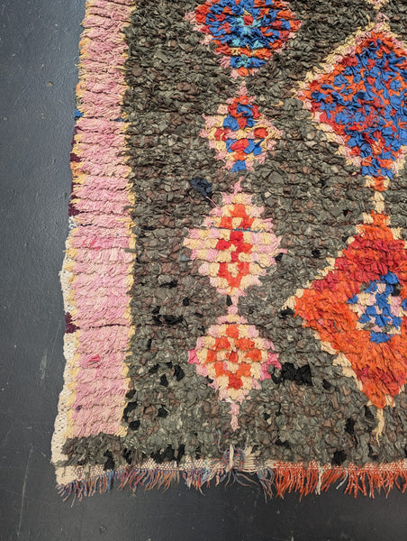 "Circa 2000's" Boucherouite Rug