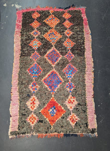 "Circa 2000's" Boucherouite Rug