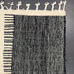 Vegetable Dye Flatweave Kilim - Black (Large)