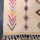 "Spectrum Feathers" Large Contemporary Beni Ourain Rug