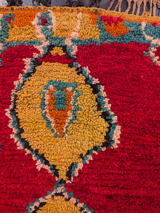 Antique 80's Azilal Rug