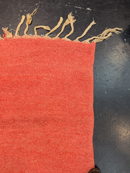 'Coral Pink' Beni Ourain Rug