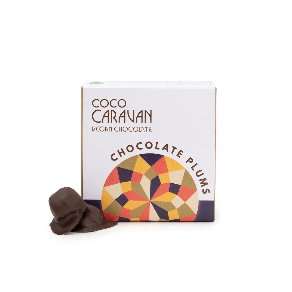 Chocolate Plums by Coco Caravan