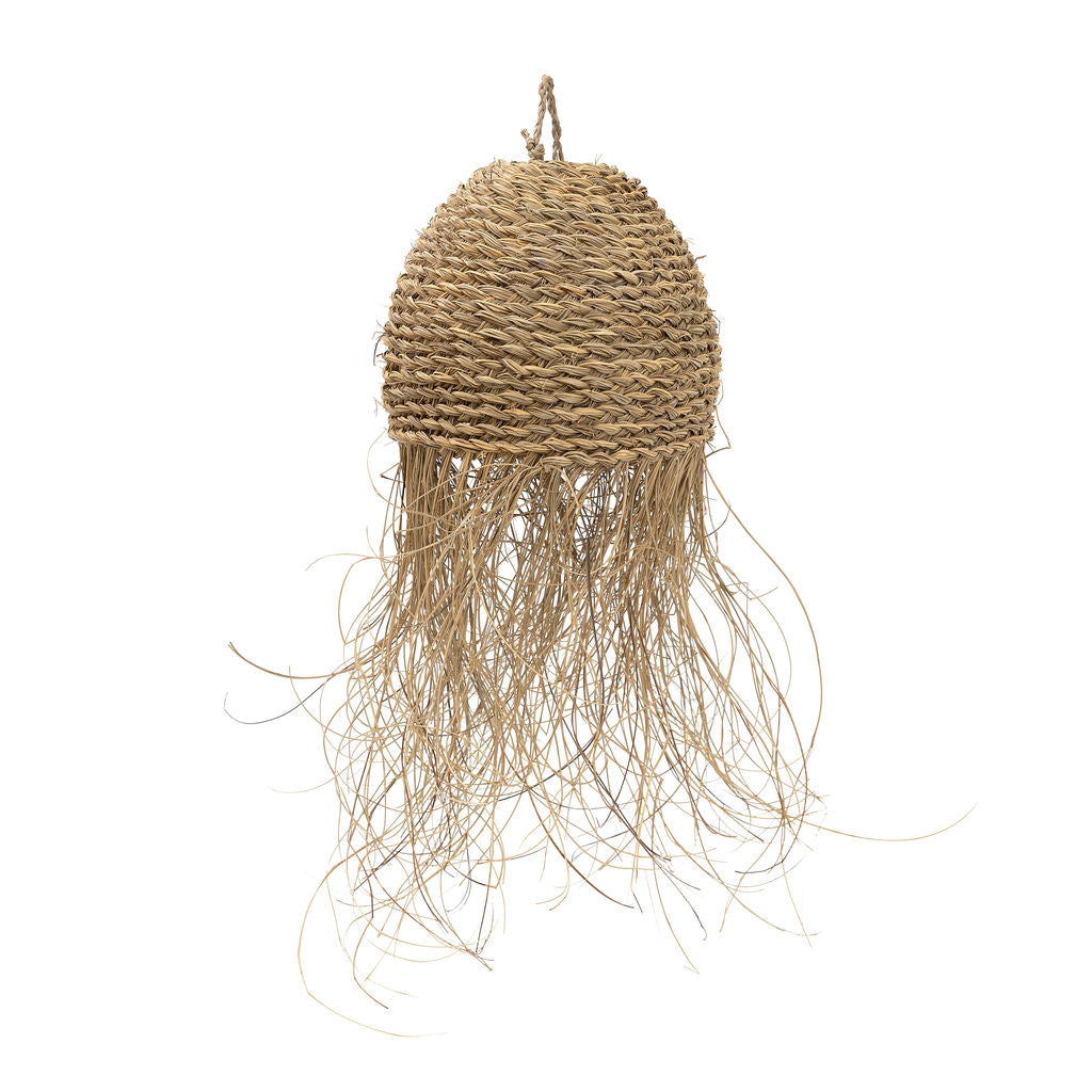 ‘Jellyfish’ style wicker lampshade