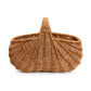 'Rozloz' Wicker fan shaped basket