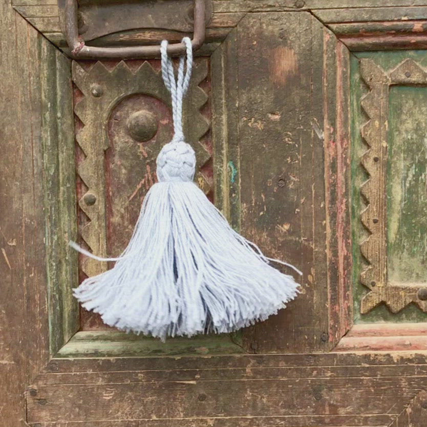 Macrame Top Tassels