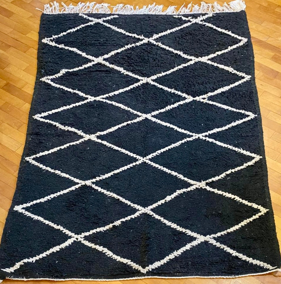 Medium Reverse Beni Ourain Rug